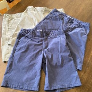 Boys Flat Front Quick Dry Chino Shorts from Cat & Jack size 10 Target